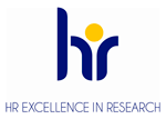 Grafikk, emblem: HR excellence in research